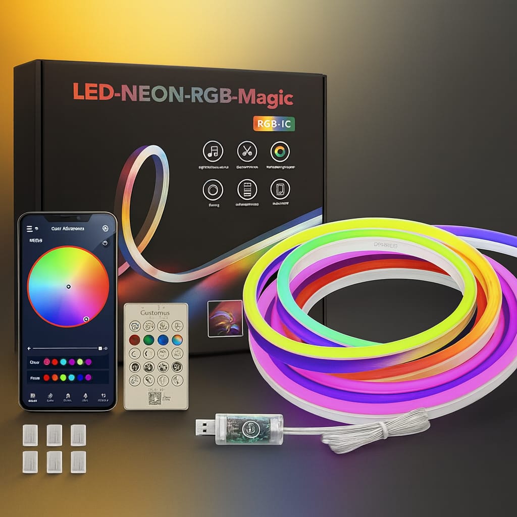 Smart APP neon light strips