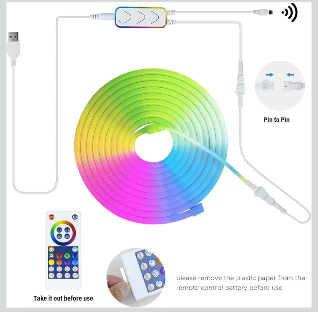 Smart APP neon light strips